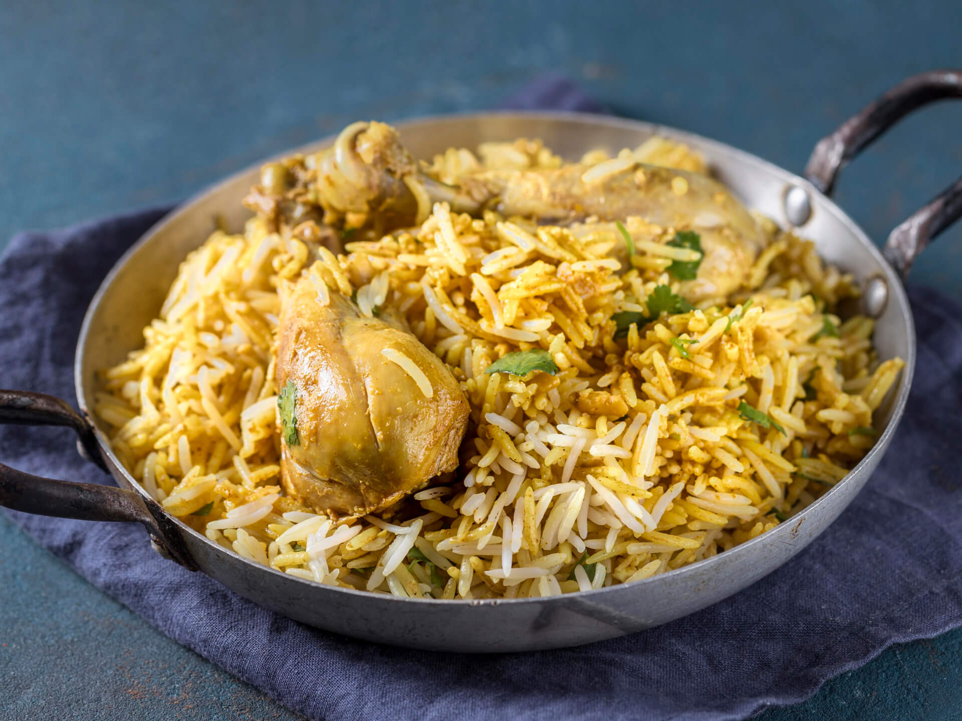 Andhra Chicken Dum Biryani